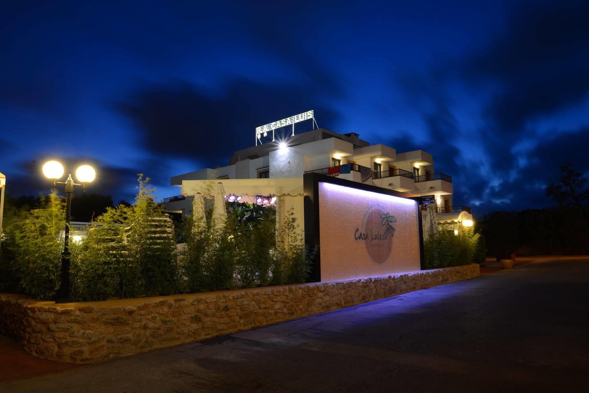 Casa Luis Apartments Santa Eularia des Riu Dış mekan fotoğraf
