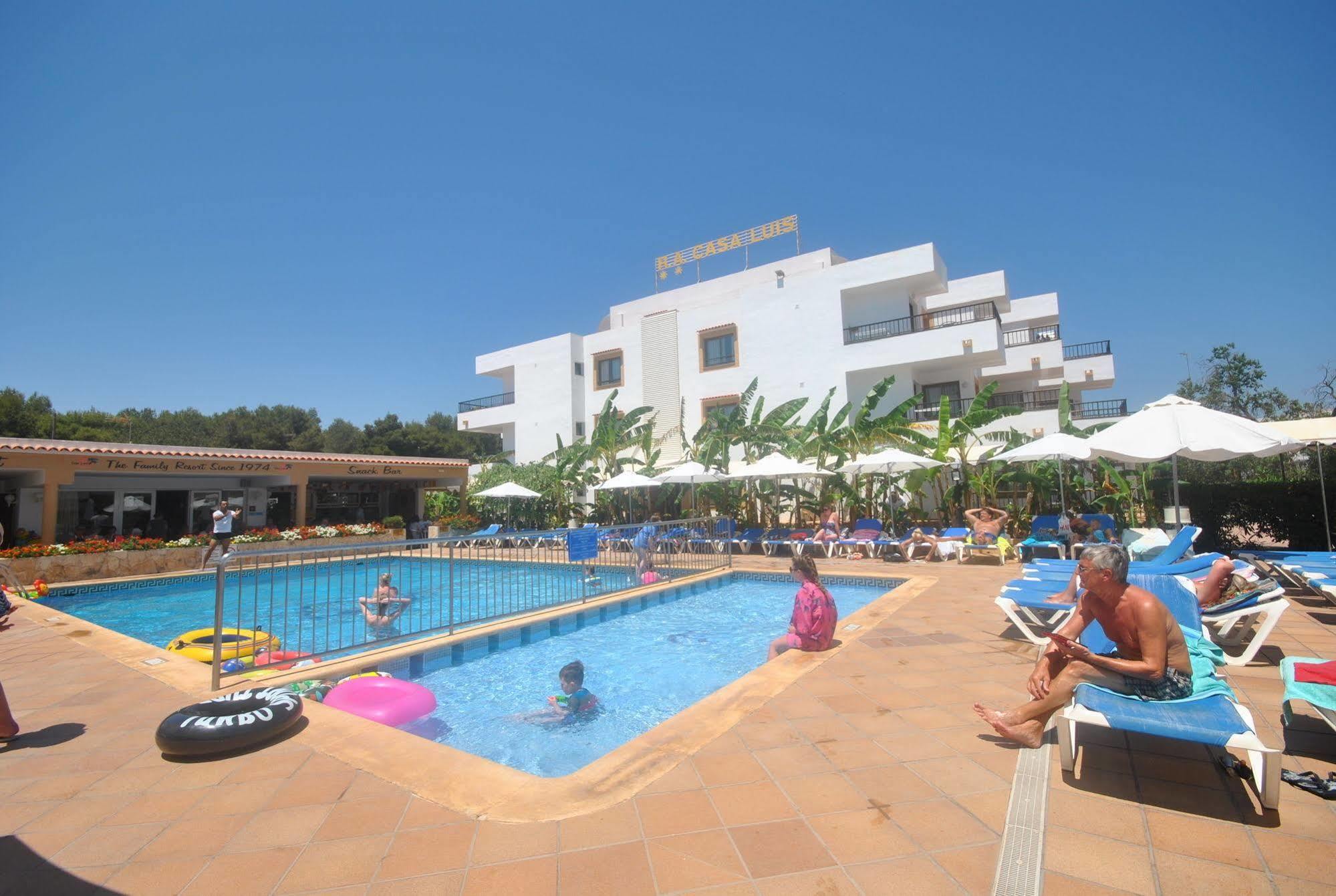 Casa Luis Apartments Santa Eularia des Riu Dış mekan fotoğraf